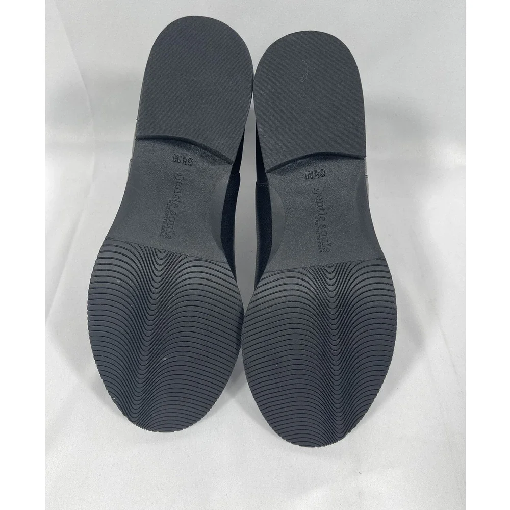 Gentle Souls Emmie Chelsea Boots Women's SZ 8.5 Black Leather Ankle Booties New - Picture 6 of 8